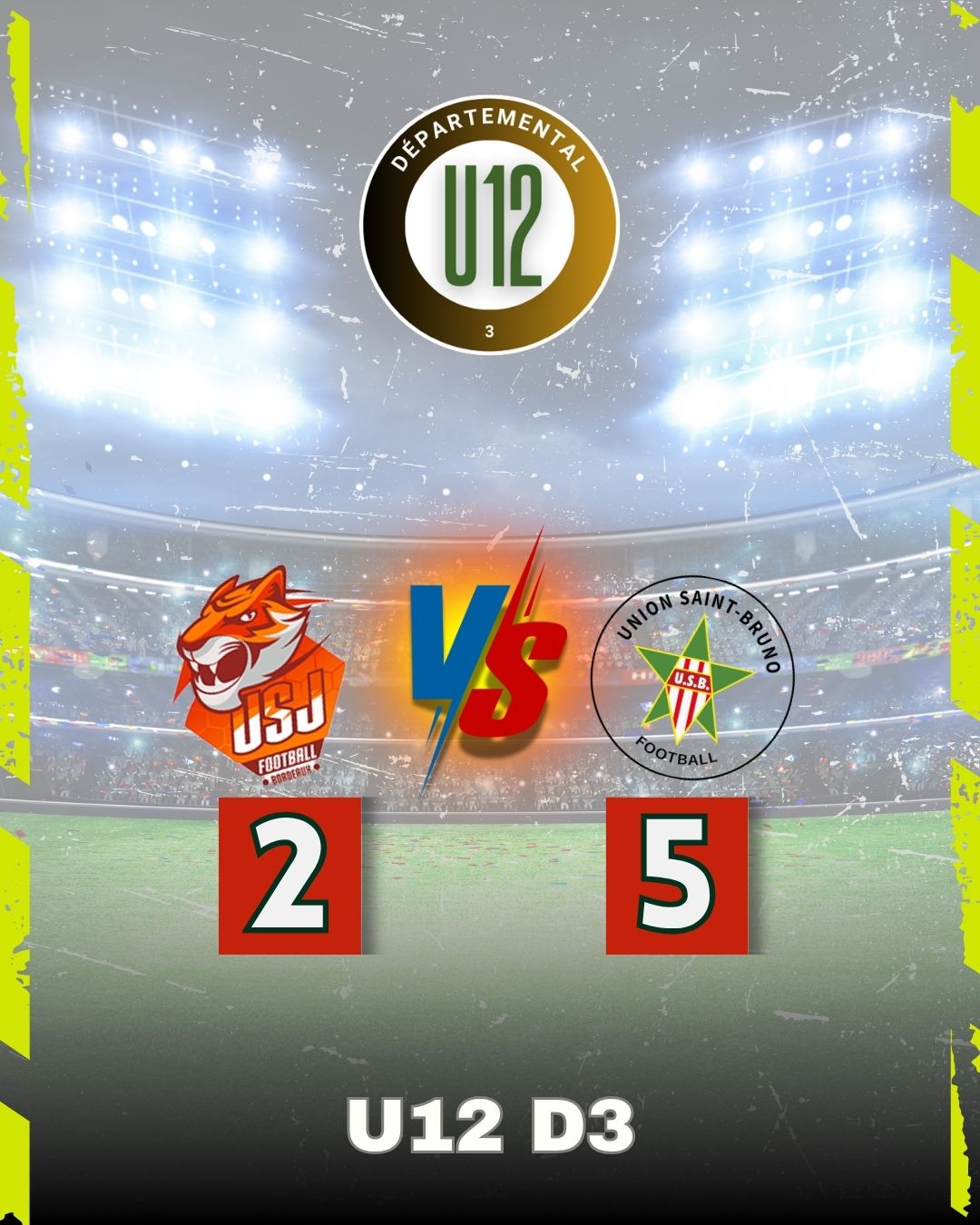 résultats-U12-match-st jean Match réussi resultats U12 match st jean