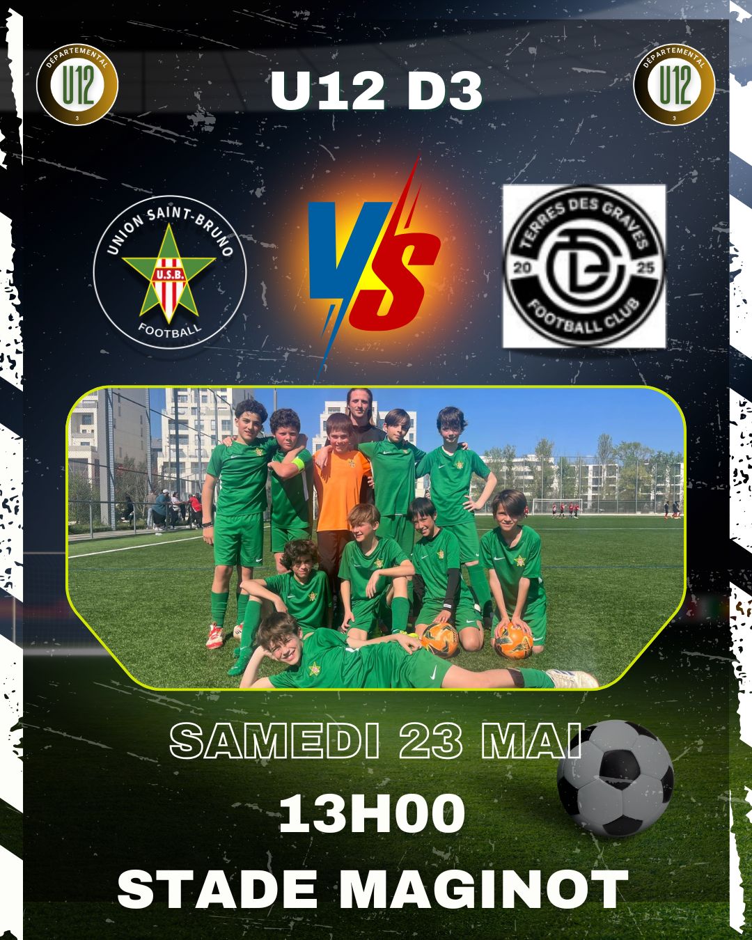 U12 D3 École de foot : derniers matchs