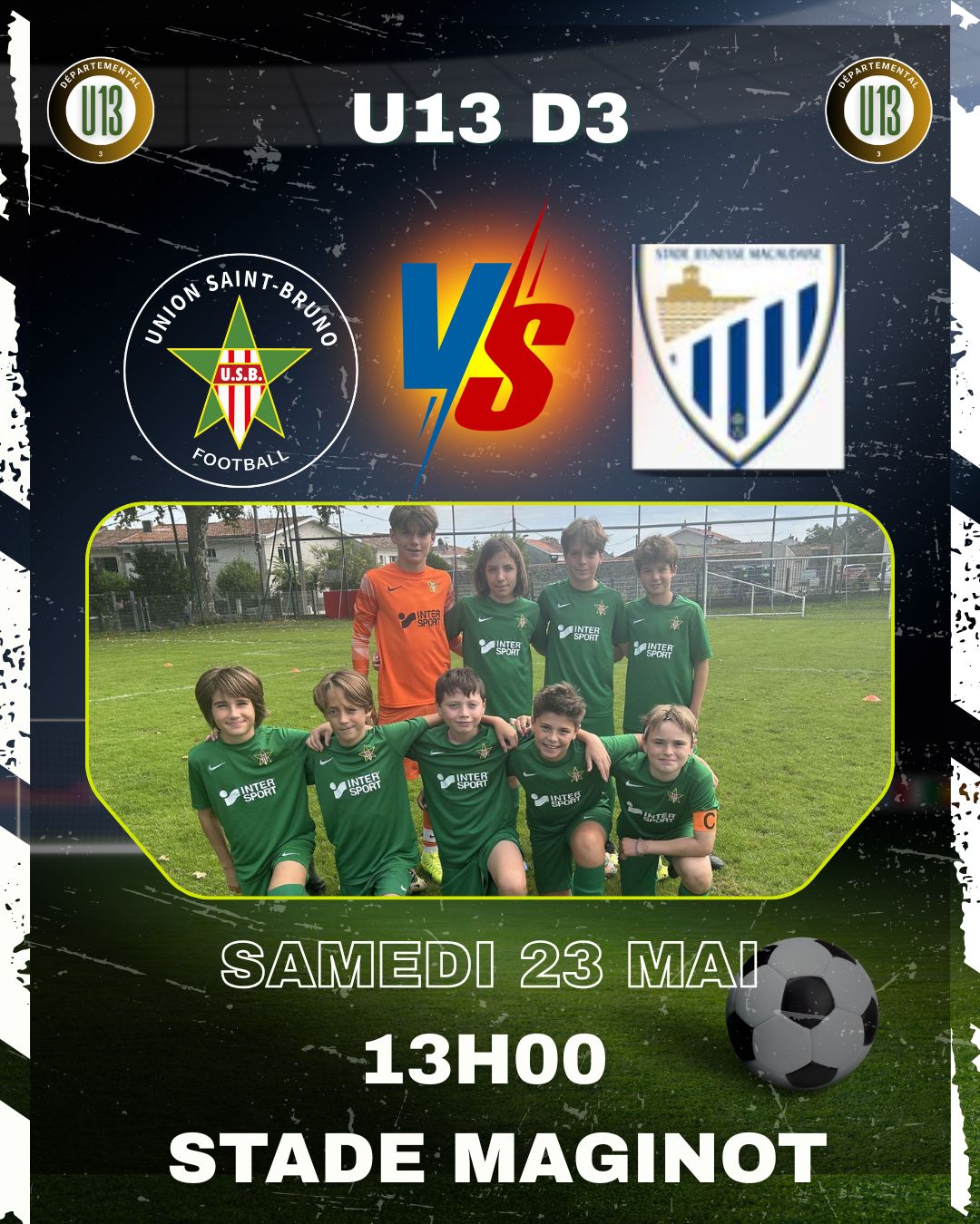 U13 1 MAGINOT École de foot : derniers matchs