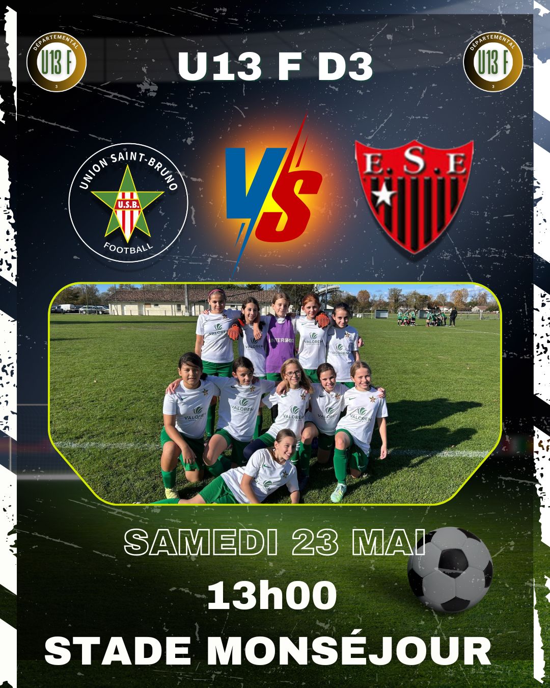 U13 F MONSEJOUR École de foot : derniers matchs