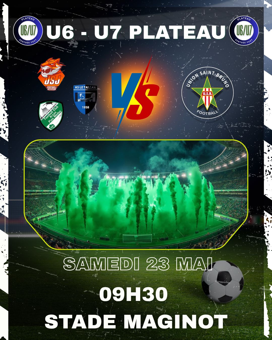 U6:U7 École de foot : derniers matchs