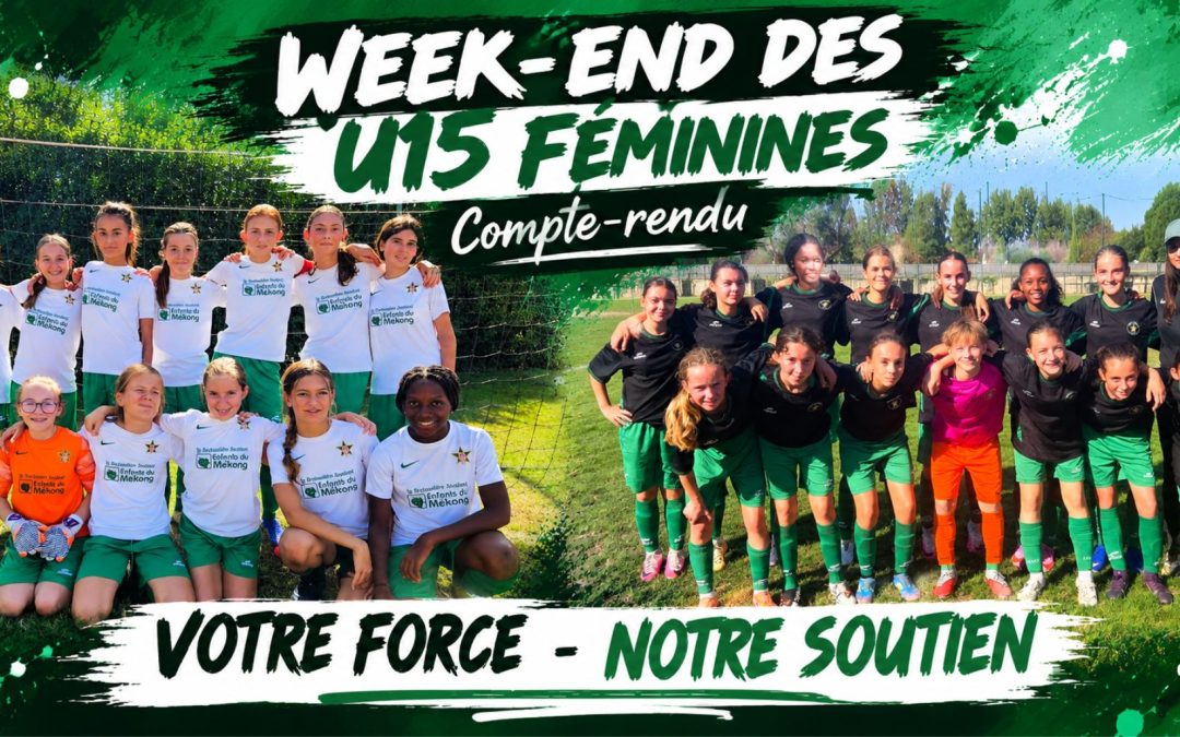 Le week-end des U15 féminines